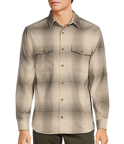 Rowm The Lodge Collection Flannel Buffalo Plaid Button Down Shirt