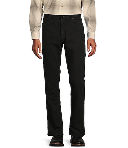 Rowm The Lodge Collection Flat Front 5-Pocket Canvas Pants