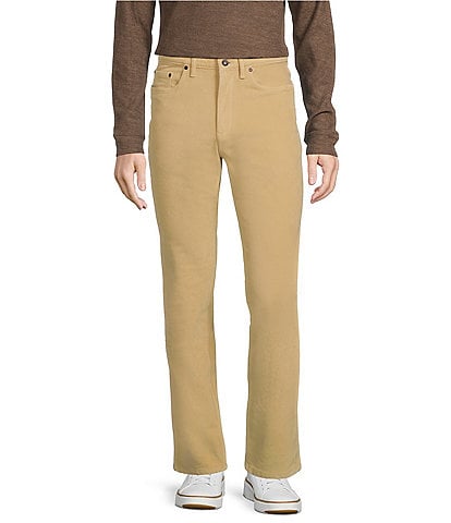 Rowm The Nomad Flat Front Diagonal Corduroy Garment Dyed 5-Pocket Pants