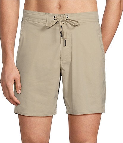 Rowm Trailwave Solid 7#double; Inseam Hybrid Swim Trunks