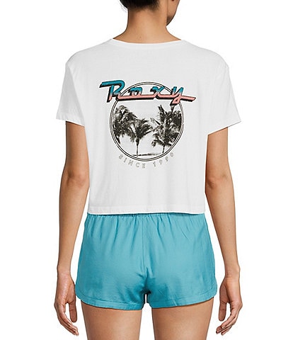 Roxy Baja Cali Crop Graphic T-Shirt