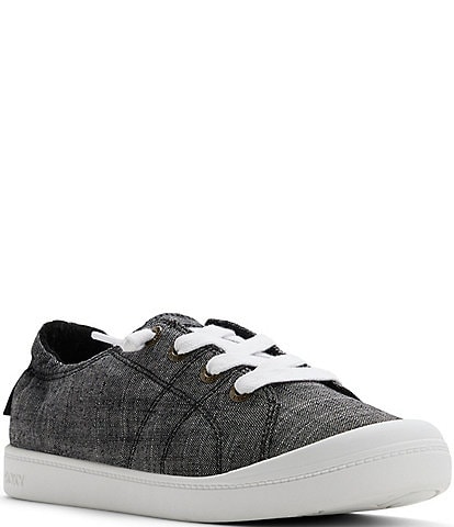 Roxy Bayshore Plus II Chambray Laced Slip On Sneakers
