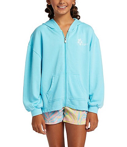 Roxy Big Girls 7-16 Early In The Morning Zip-Front Hoodie