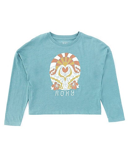 Roxy Big Girls 7-16 Heart Wave Long-Sleeve T-Shirt