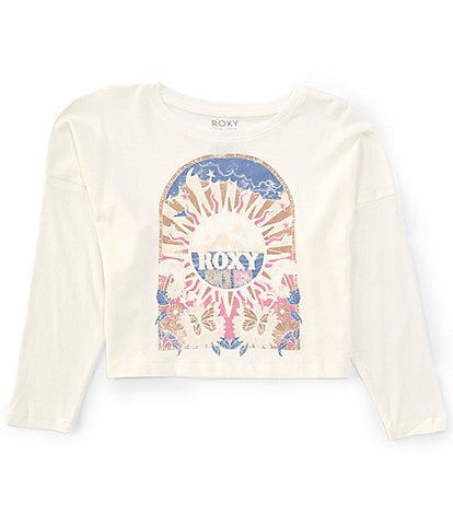 Roxy Big Girls 7-16 Long Sleeve Cosmic Window Graphic T-Shirt