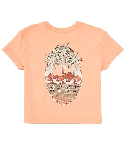Roxy Big Girls 7-16 Palm Arcana Short Sleeve T-Shirt