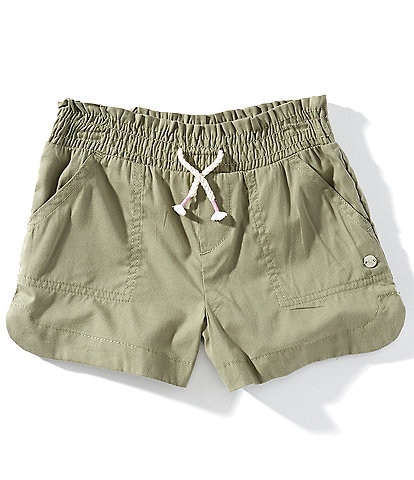 Roxy Big Girls 7-16 Soleil Solid Crinkled Shorts