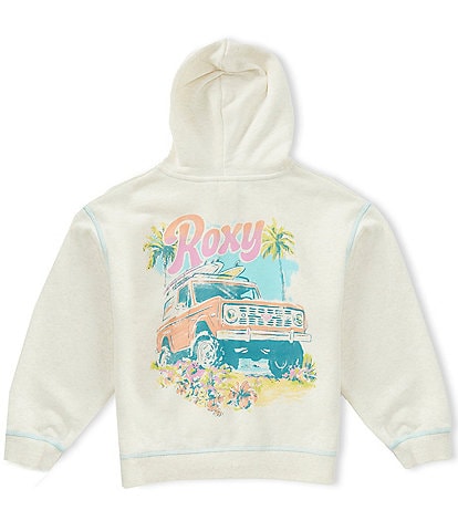 Roxy Big Girls Long-Sleeve Coastal Cruiser Hooded Jacket