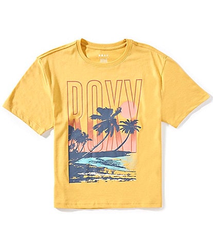 Roxy Big Girls Short Sleeve Sun Setter Oversized T-Shirt