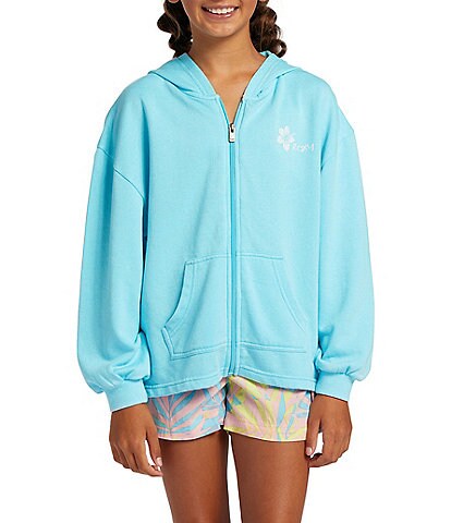 Roxy Little Girls 4-6 Early In The Morning Zip Front Hoodie