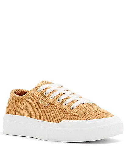 Roxy Marina Corduroy Retro Inspired Sneakers