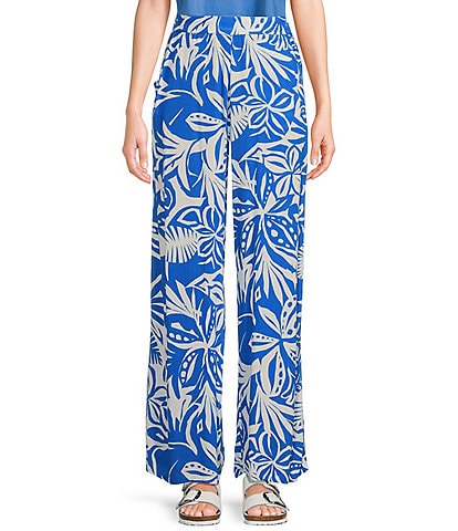 Roxy Midnight New Avenue High Rise Floral Printed Pants
