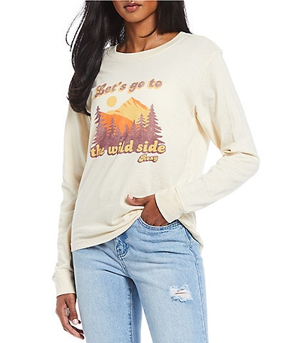 Roxy Perfect Hike Long-Sleeve Relaxed T-shirt