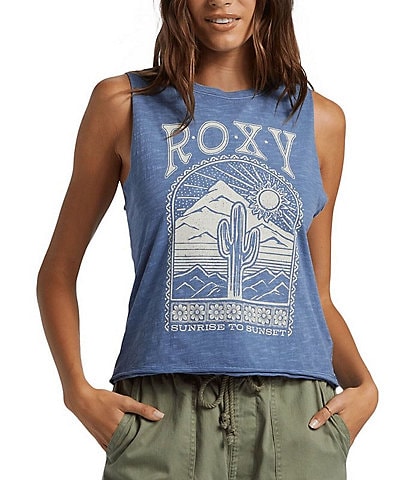 Roxy Saguaro Graphic Tank Top