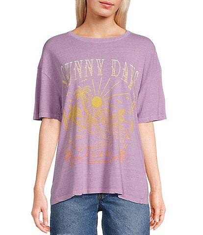 Roxy Sunny Days Oversized Graphic T-Shirt