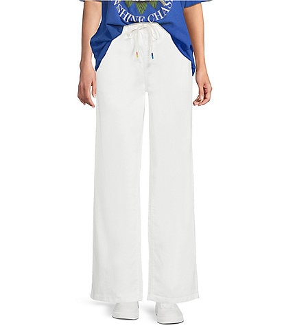 Roxy Sunset Dream Pull-On Linen Blend Pants