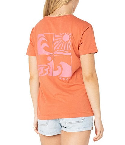 Roxy Wave Cuts Short Sleeve Jersey T-Shirt