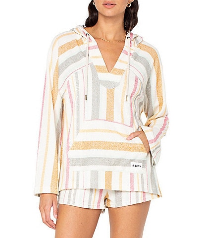 Roxy Wild And Free Long Sleeve Pullover Poncho