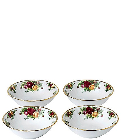 Royal Albert Old Country Roses Bowls, Set of 4