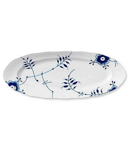 Royal Copenhagen Blue Fluted Mega Fish Platter
