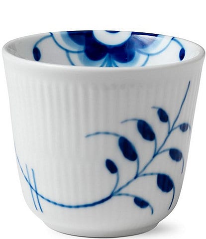 Royal Copenhagen Blue Fluted Floral Pattern Porcelain Mega Thermal Cup