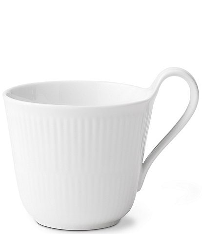 Royal Copenhagen White Fluted High Handle Cup