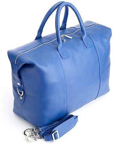 ROYCE New York Telescopic Suitcase Strap Duffel Bag