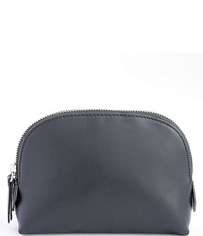 ROYCE New York Leather Small Cosmetic Bag