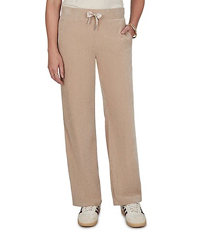Ruby Rd. Coordinating Stretch Velveteen Wide Leg Pants