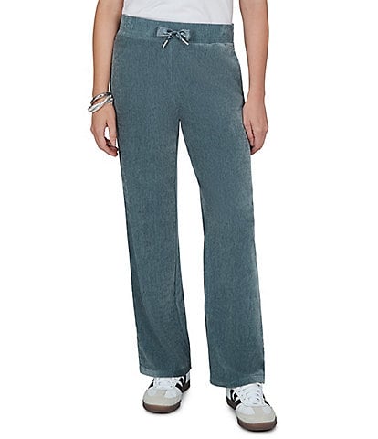Ruby Rd. Coordinating Stretch Velveteen Wide Leg Pants