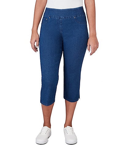 Ruby Rd. Extra Stretch Denim Capri Pull-On Pants
