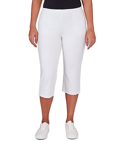 Ruby Rd. Petite Size French Terry Knit Pull-On Pants