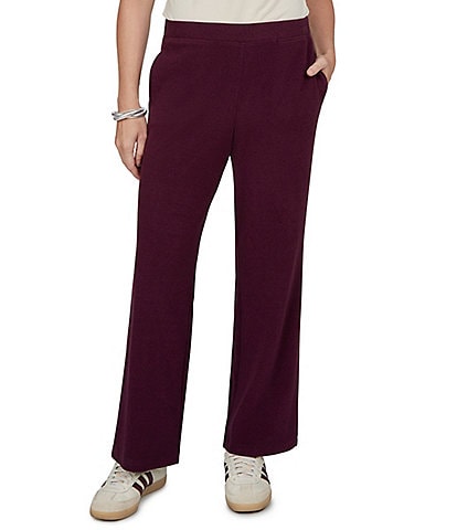Ruby Rd. Petite Size Luxe Rib Knit Pull-On Pants