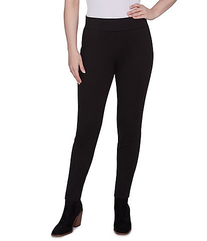 Ruby Rd. Petite Size Ponte Straight Leg Pull-On Legging