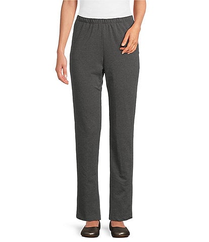 Ruby Rd. Petite Size Pull-On Stretch French Terry Pants