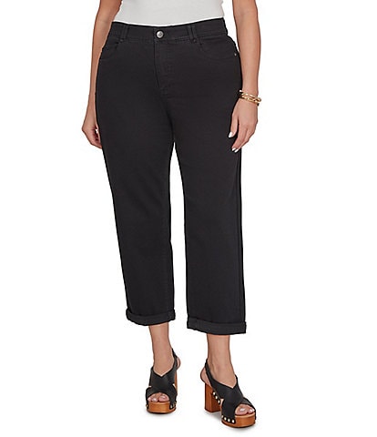 Ruby Rd. Plus Size Denim Girlfriend Jean