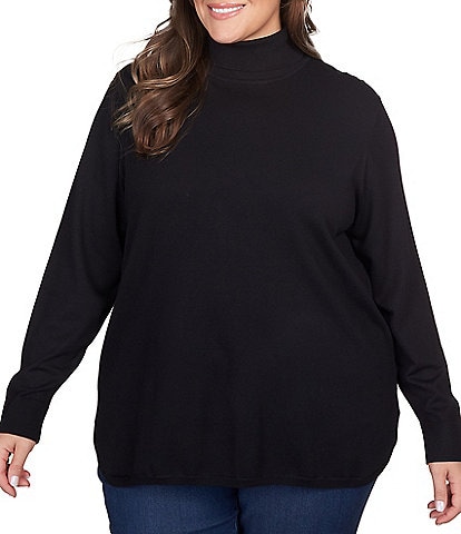 Gianni Bini Misha Long Sleeve Turtleneck Knit Top