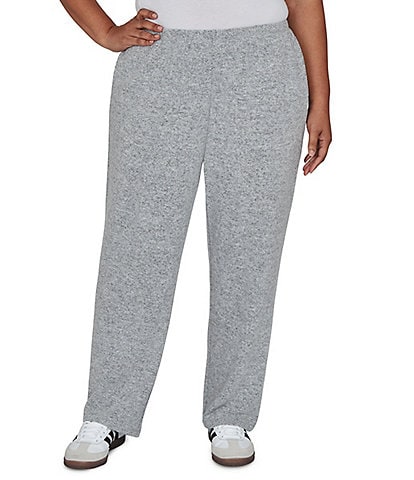 Ruby Rd. Plus Size Soft Knit Sweatpants