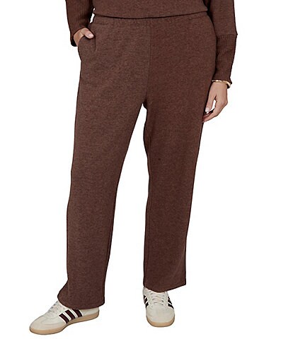 Ruby Rd. Plus Size Soft Knit Sweatpants