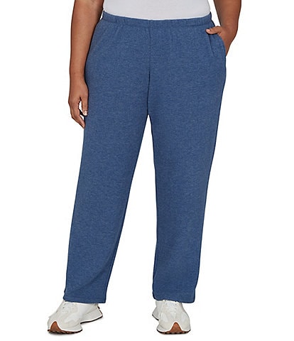 Ruby Rd. Plus Size Soft Knit Sweatpants