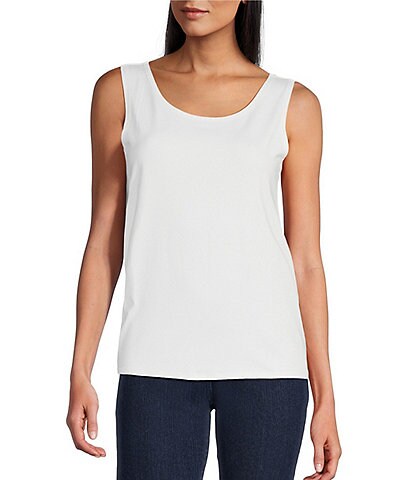 Ruby Rd. Scoop Neck Knit Tank