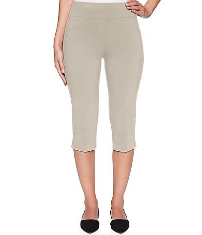 Ruby Rd. Pull-On Solar Millennium Capri Pants