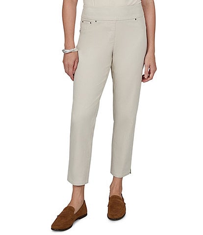 Ruby Rd. Stretch Denim Pull-On Crop Pants