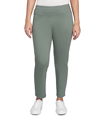Ruby Rd. Twill Pull-On Ankle Pants