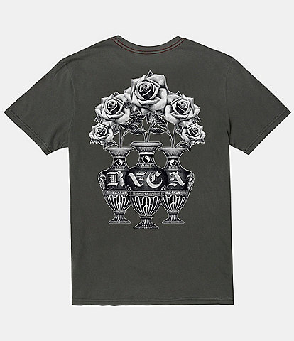 RVCA Benj Bouquet Shirt Sleeve Graphic T-Shirt