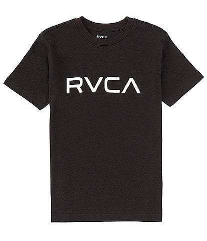 RVCA Big Boys 8-20 Short-Sleeve Big RVCA Graphic Logo Tee
