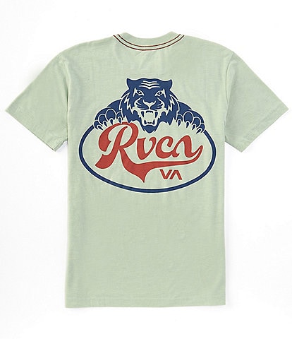 RVCA Big Boys 8-20 Short Sleeve Prowl Graphic T-Shirt