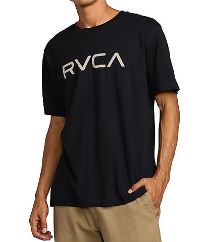 RVCA Big Stitch Logo Short Sleeve T-Shirt