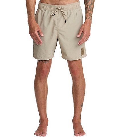 RVCA Crest 17#double; Outseam Swim Trunks