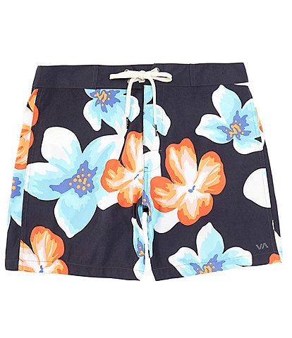 RVCA Cross Up Tropical Print16#double; Outseam Board Shorts